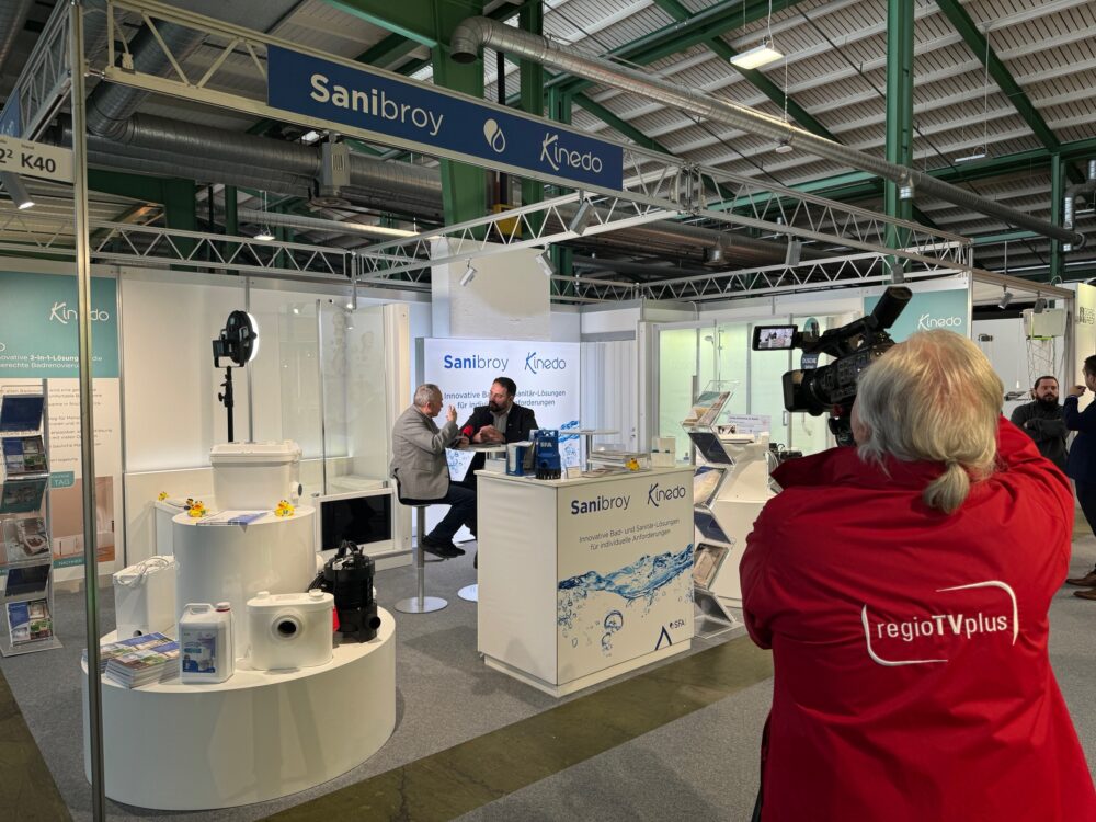 Interview avec regioTVplus à Swissbau à Bâle